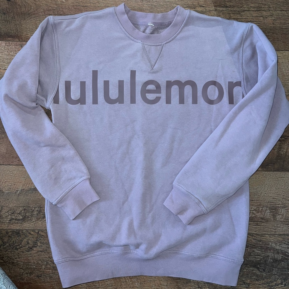Lululemon Purple Oversized crew